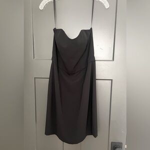 Sara Campbell black mini sleeveless cocktail dress
